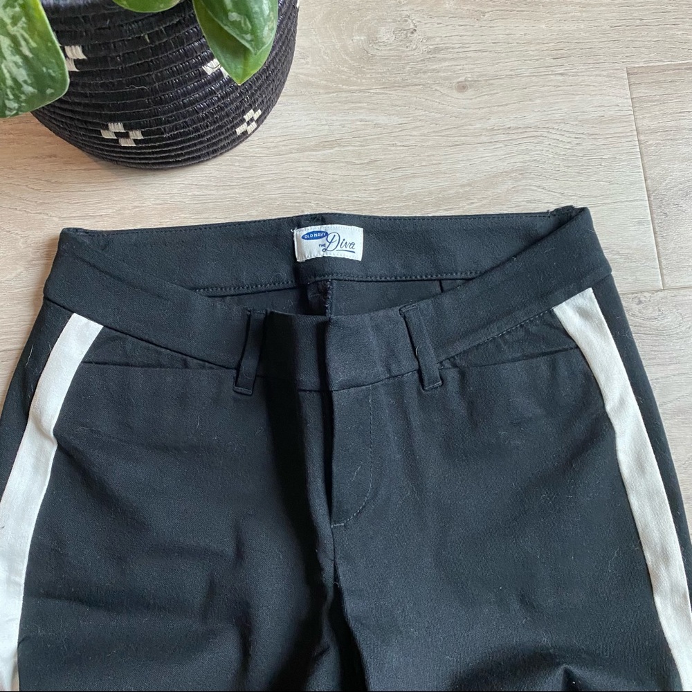 Tuxedo pants black & white from Old Navy - Picture 7 of 9